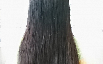 香草カラーと髪質改善トリートメントでスーパーロング
